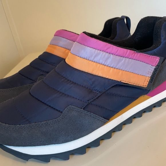 Merrell Women’s Alpine Moc Strap Polar Retro Navy Sneakers Size 11 - Picture 6 of 12